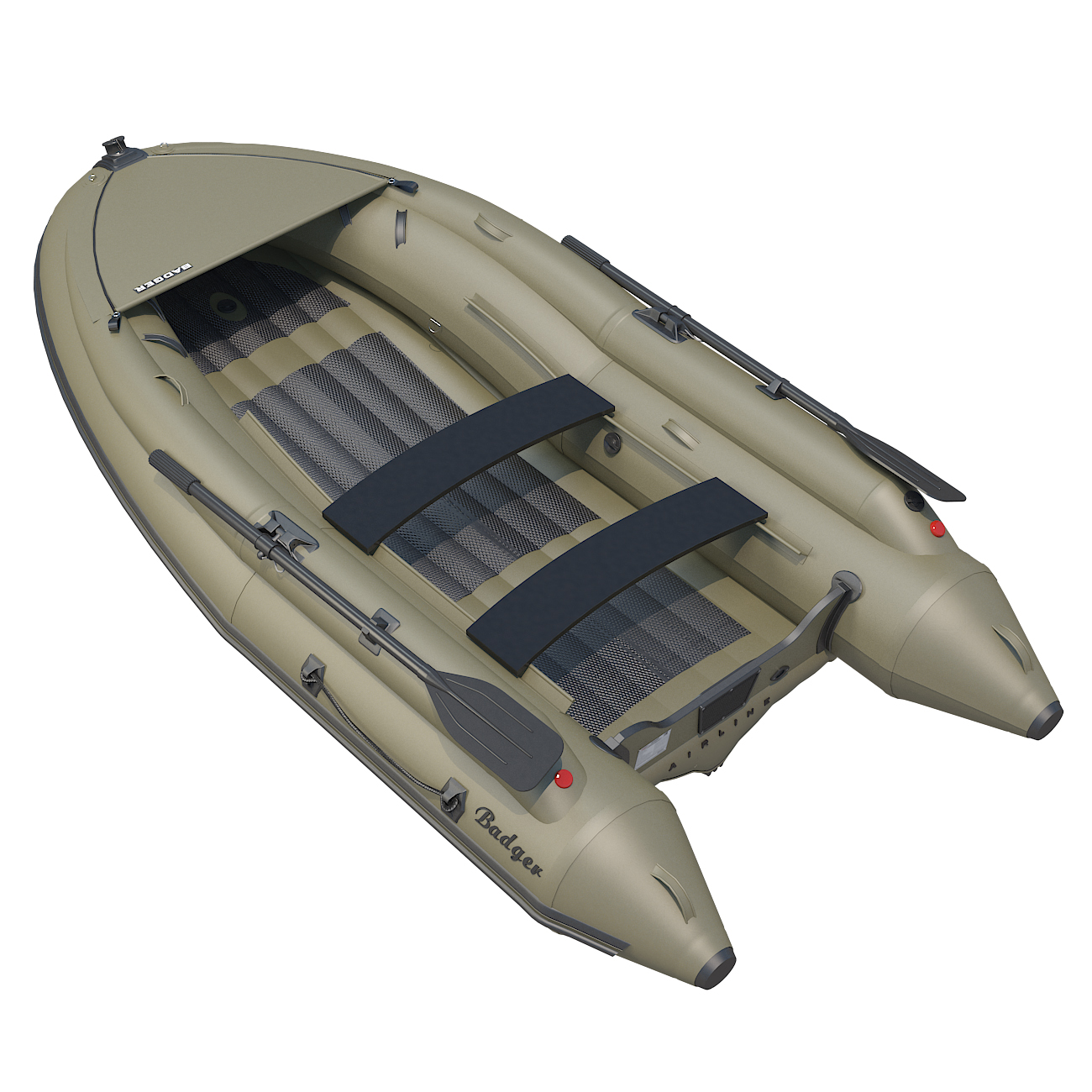 Лодка Badger Air Line 390 с штормовым бортом