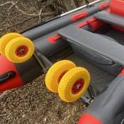 Транцевые колёса "Откидные комбо усиленные (двойные) для лодок НДНД" 211 литые